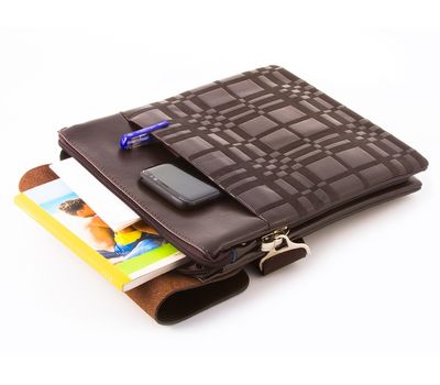 Планшет-сумка модель 9287 из натуральной кожи – купить в интернет-магазине LotOK.kz, изображение 2