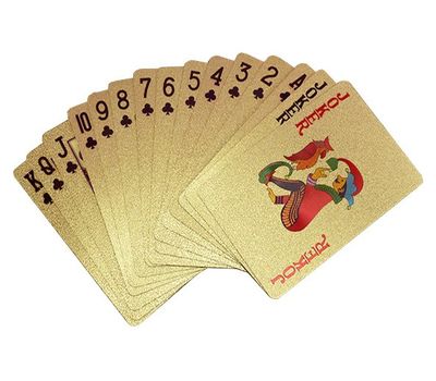 Карты игральные "Золото": символ стиля и роскоши в мире карточных игр!
