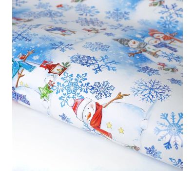 Упаковочная бумага глянцевая "Снеговички": сделайте каждый подарок особенным!, изображение 2