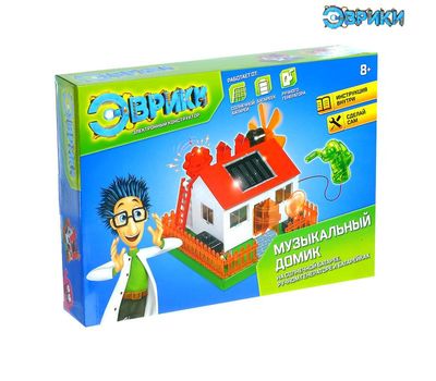 Электронный конструктор «Музыкальный домик» — развивающая игрушка с эффектами, изображение 2