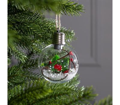 Елочный шар «Листочек»1 LED: Волшебство для вашего дома, изображение 3