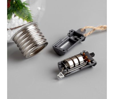 Елочный шар «Листочек»1 LED: Волшебство для вашего дома, изображение 4