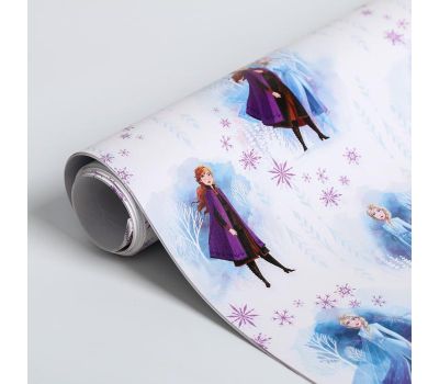 Упаковочная бумага глянцевая «Холодное сердце»: создайте волшебную атмосферу для ваших подарков!, изображение 2