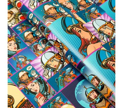 Бумага глянцевая "Комикс": добавьте креатива в каждую упаковку!, изображение 3 Бумага глянцевая "Комикс": добавьте креатива в каждую упаковку!, изображение 3