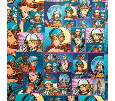 Бумага глянцевая "Комикс": добавьте креатива в каждую упаковку!, изображение 4 Бумага глянцевая "Комикс": добавьте креатива в каждую упаковку!, изображение 4