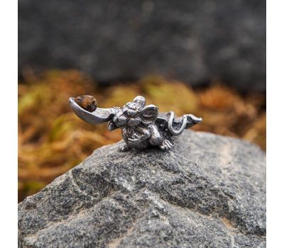 Сувенир кошельковый "Мышка с ложкой": привлеки финансовый успех в свою жизнь!, изображение 2