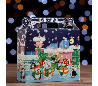 Подарочная коробка «Город»: создайте сказочную атмосферу для ваших подарков., изображение 4