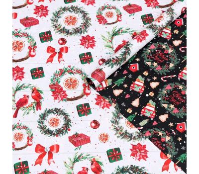 Упаковочная бумага "Рождественские веночки": придайте своим подаркам особый шарм!, изображение 3