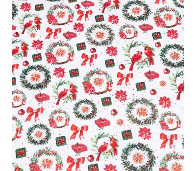 Упаковочная бумага "Рождественские веночки": придайте своим подаркам особый шарм!, изображение 4