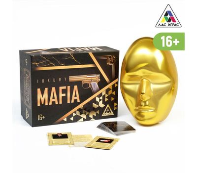 Ролевая игра «Luxury Мафия» с масками, 36 карт