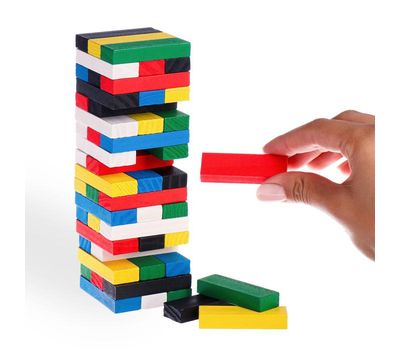 Падающая башня «Kids» — развивающая игра с деревянными брусками для детей и всей семьи!, изображение 2