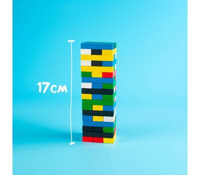 Падающая башня «Kids» — развивающая игра с деревянными брусками для детей и всей семьи!, изображение 4