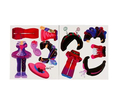 Настольная игра на магнитах «Одевайка. Кукла Варя» – купить в Алматы, доставка по Казахстану, изображение 4