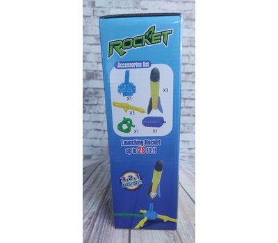 Игрушечная помповая ракета: активные игры на свежем воздухе, изображение 3
