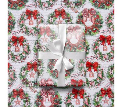 Глянцевая упаковочная бумага "Чудес" для праздничного оформления подарков!, изображение 2