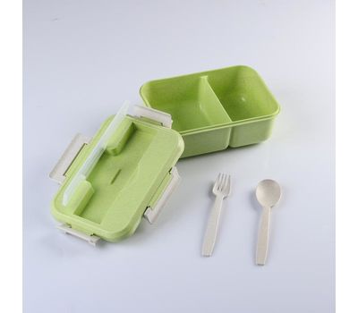 Ланч-бокс "Витали" — удобный и вместительный контейнер для еды с ложкой и вилкой!, изображение 3