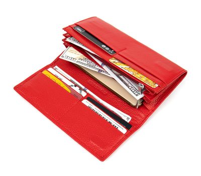 Кожаный женский кошелек ST Leather Wallet – стильный выбор для уверенных девушек, изображение 3