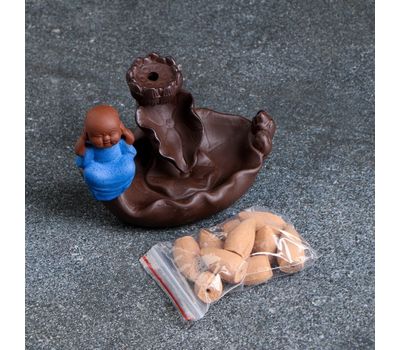 Набор благовоний на подставке «Будда тишина»: вдохновение и спокойствие, изображение 2