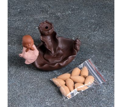 Набор благовоний на подставке «Будда молчание»: гармония и умиротворение., изображение 2