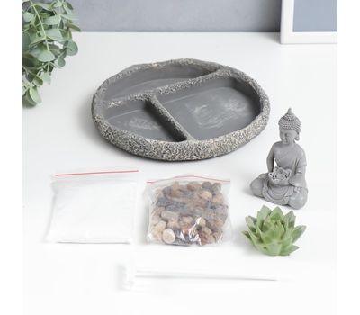 Сад Дзен "Будда с лотосом в саду камней": путь к гармонии и внутреннему равновесию., изображение 2