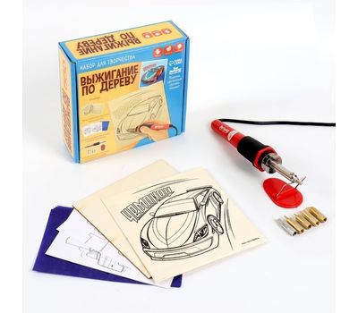 Набор для выжигания и росписи по дереву «Чемпион», изображение 3