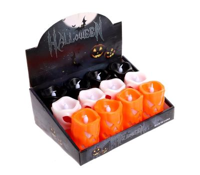 Световая свеча «Хеллоуин» фигурная 9 см - купить в Алматы, доставка по Казахстану, изображение 5 Световая свеча «Хеллоуин» фигурная 9 см - купить в Алматы, доставка по Казахстану, изображение 5