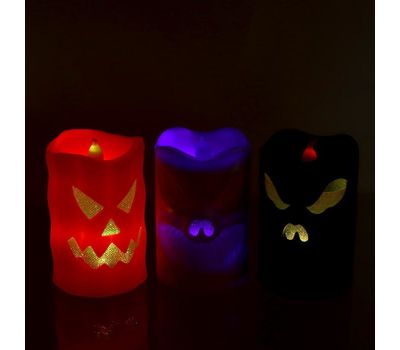 Световая свеча «Хеллоуин» фигурная 9 см - купить в Алматы, доставка по Казахстану, изображение 8 Световая свеча «Хеллоуин» фигурная 9 см - купить в Алматы, доставка по Казахстану, изображение 8