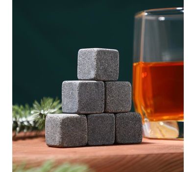Набор камней для виски «Лучшему из лучших», 9 шт: стильный аксессуар для настоящих ценителей., изображение 7