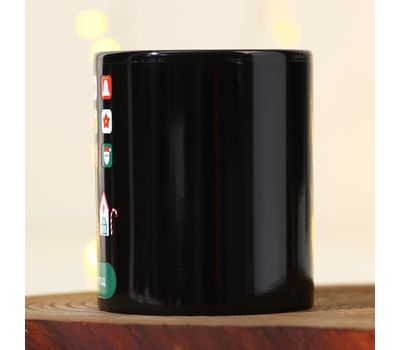 Кружка-хамелеон «Праздник к нам приходит»: уникальный подарок с эффектом при наливе горячей воды!, изображение 4