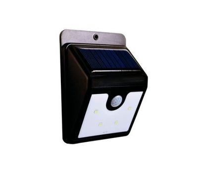 Светильник уличный на солнечных батареях с датчиком движения