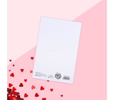 Открытка "Самой красивой" с глиттером, изображение 2 Открытка "Самой красивой" с глиттером, изображение 2