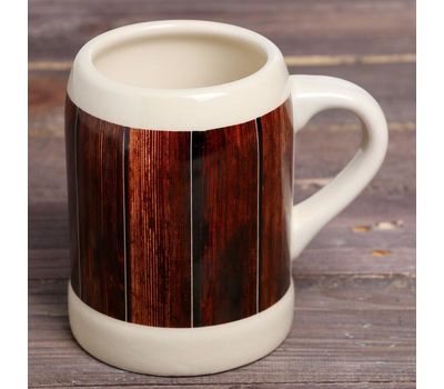 Кружка пивная "Любитель пива" из керамики, объем 600 мл, изображение 2