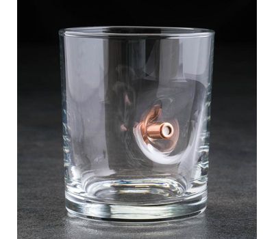 Стакан «Непробиваемый» с пулей для виски: элегантность и надежность в каждой детали, изображение 3