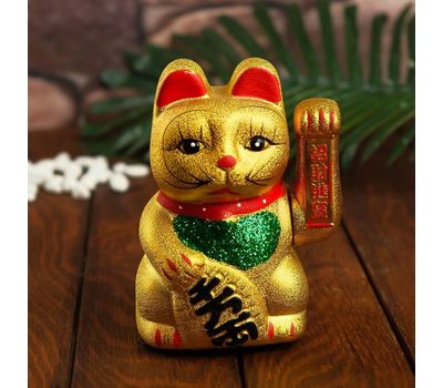 Денежный кот Манэки-Нэко (керамика)