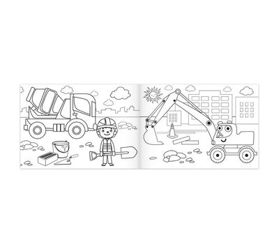 Набор раскрасок «Синий трактор» — развивайте художественные навыки и креативность вашего ребенка!, изображение 8