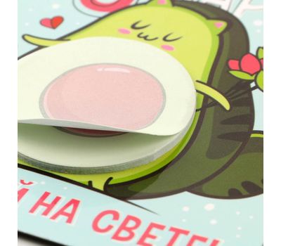 Магнит с блоком для записей "Лучшей не свете": удивительный подарок на любой праздник!, изображение 2