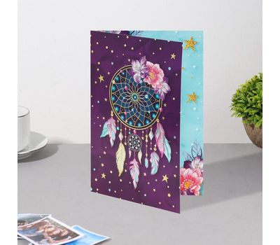 Универсальная открытка "Ловец снов" с конгревом и тиснением, изображение 2