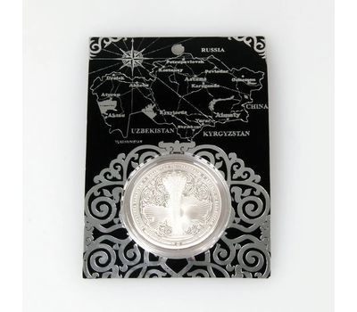 Подарочная монета "Казахстан" в защитной капсуле: символ национальной гордости, изображение 2 Подарочная монета "Казахстан" в защитной капсуле: символ национальной гордости, изображение 2