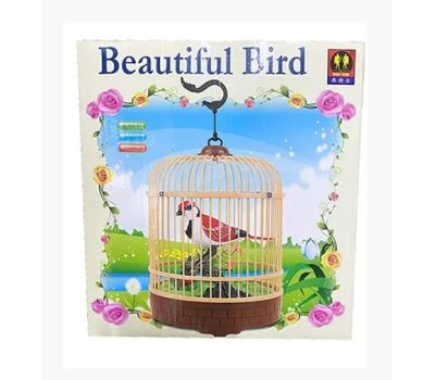 Интерактивная поющая птица в клетке — уют и радость природы для вашего дома, изображение 2