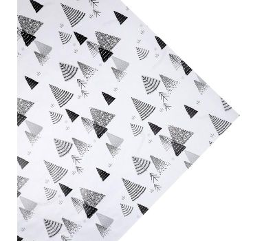 Глянцевая новогодняя упаковочная бумага, произведенная в России, изображение 3