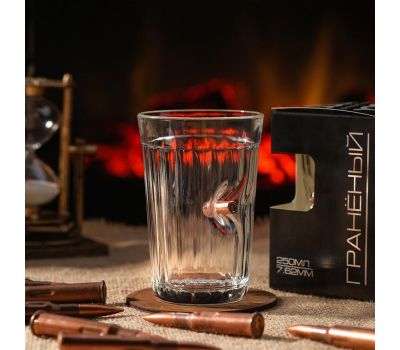 Стакан "Непробиваемый. Характер" с пулей: уникальный дизайн и надежность от LotOK, изображение 3