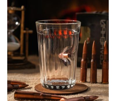 Стакан "Непробиваемый. Характер" с пулей: уникальный дизайн и надежность от LotOK, изображение 4