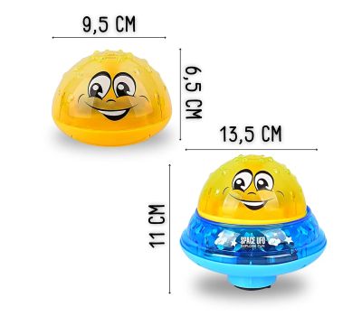 Водный колобок-фонтанчик — светящийся и музыкальный для увлекательного купания, изображение 2
