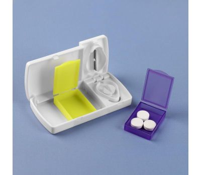 Таблетница с делителем, 2 секции – удобное решение для организации приема лекарств, изображение 5