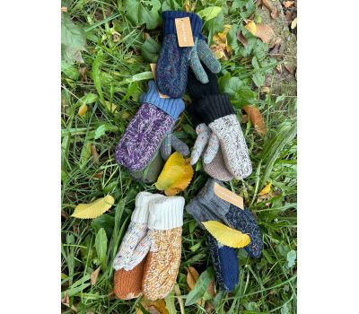 Варежки женские "Теплая зима" — идеальная защита от зимнего холода, изображение 6