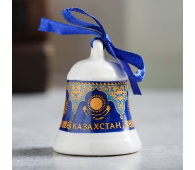 Колокольчик сувенирный «Казахстан. Флаг»