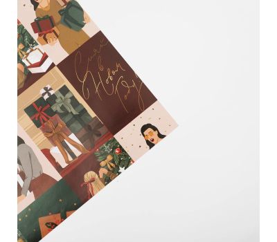 Упаковочная бумага "Стильные девчули": добавьте элегантности и стиля вашим подаркам!, изображение 2