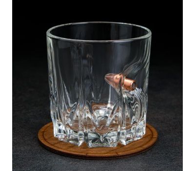 Набор "Непробиваемый" от LotOK: стильные стаканы, камни для виски и подставка, изображение 5