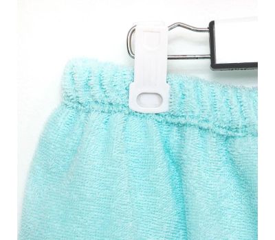 Набор для сауны «Экономь и Я»: полотенце-парео и чалма из хлопка светло-голубого цвета — комфорт и стиль для вашего отдыха!, изображение 10