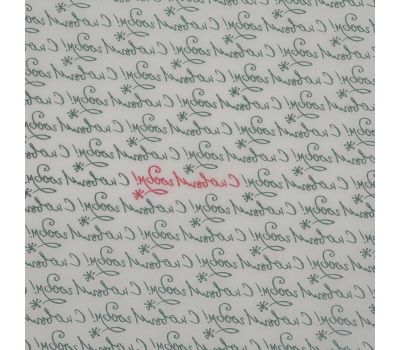 Упаковочная бумага тишью "Зимний автограф": создавайте волшебство в каждом подарке!, изображение 2